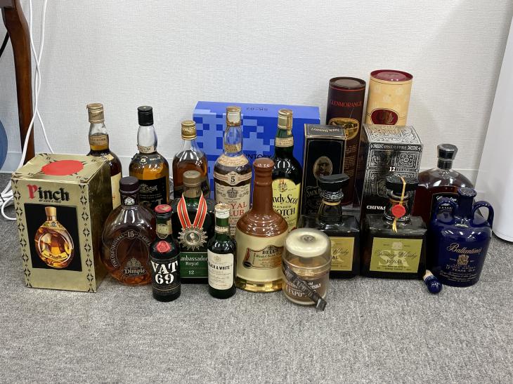 お酒の本数が多い場合は、出張買取も可能です！