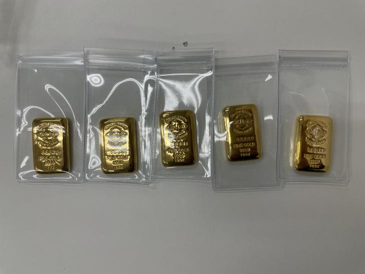 インゴット バーの小分け・売却の際の税金のご相談承ります！