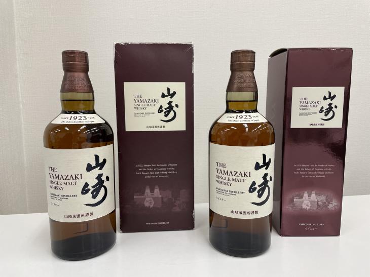 山崎ノンヴィンテージウィスキー高価買取！