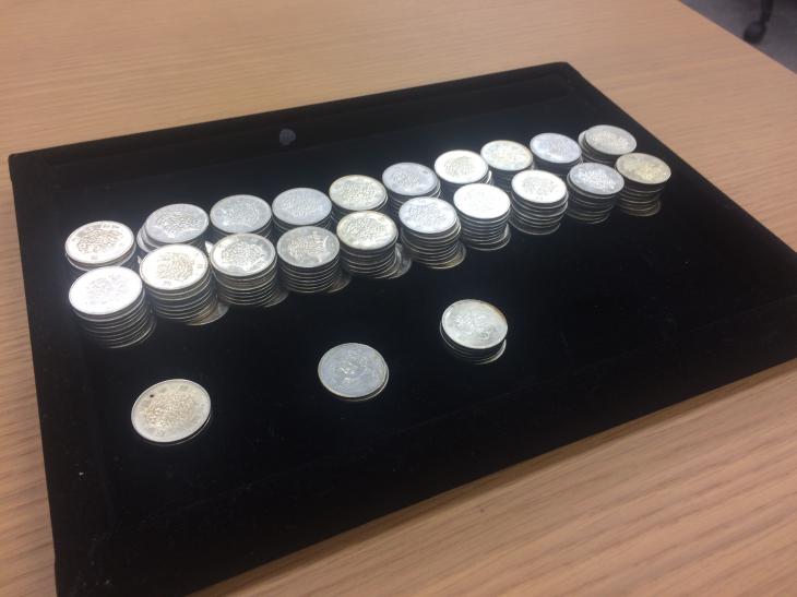 １００円銀貨の買取！