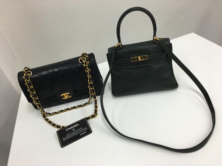 シャネル　マトラッセ 、エルメス　ミニケリーのお買取