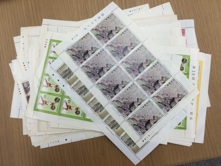記念シート切手のお買取！