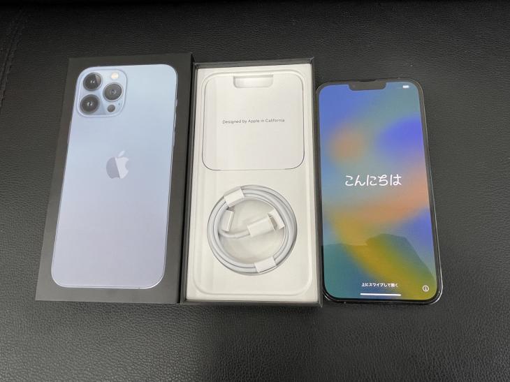 iphone13　pro max 128GBのお買取！