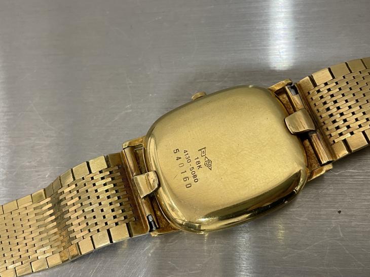 k18金無垢腕時計のお買取!