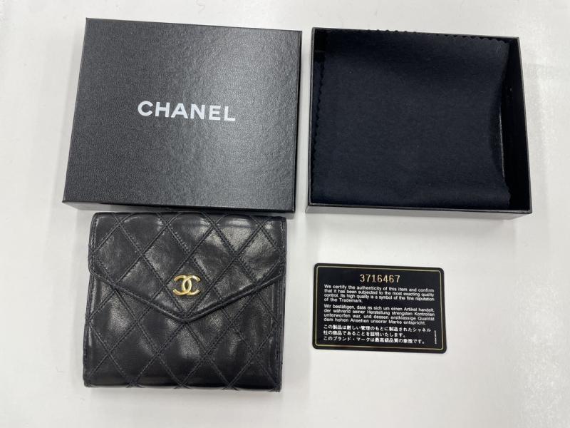 シャネル ビコローレ Wホック 財布のお買取!